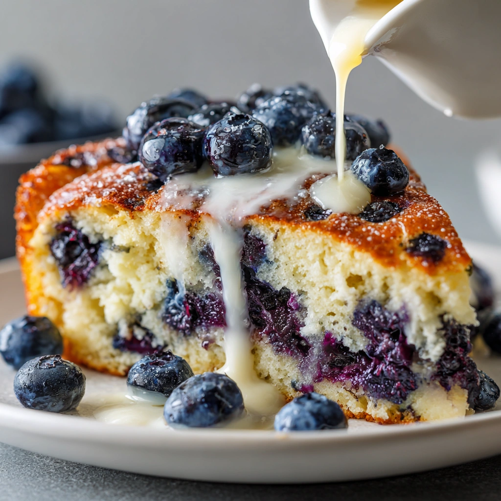 Custardy Blueberry Pancake Bake: A Delicious Breakfast Treat!