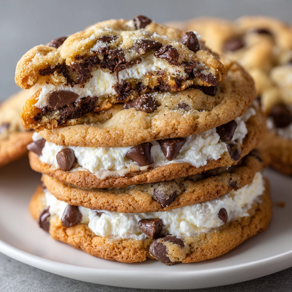 Cheesecake Stuffed Chocolate Chip Cookies Are Irresistible Delights!