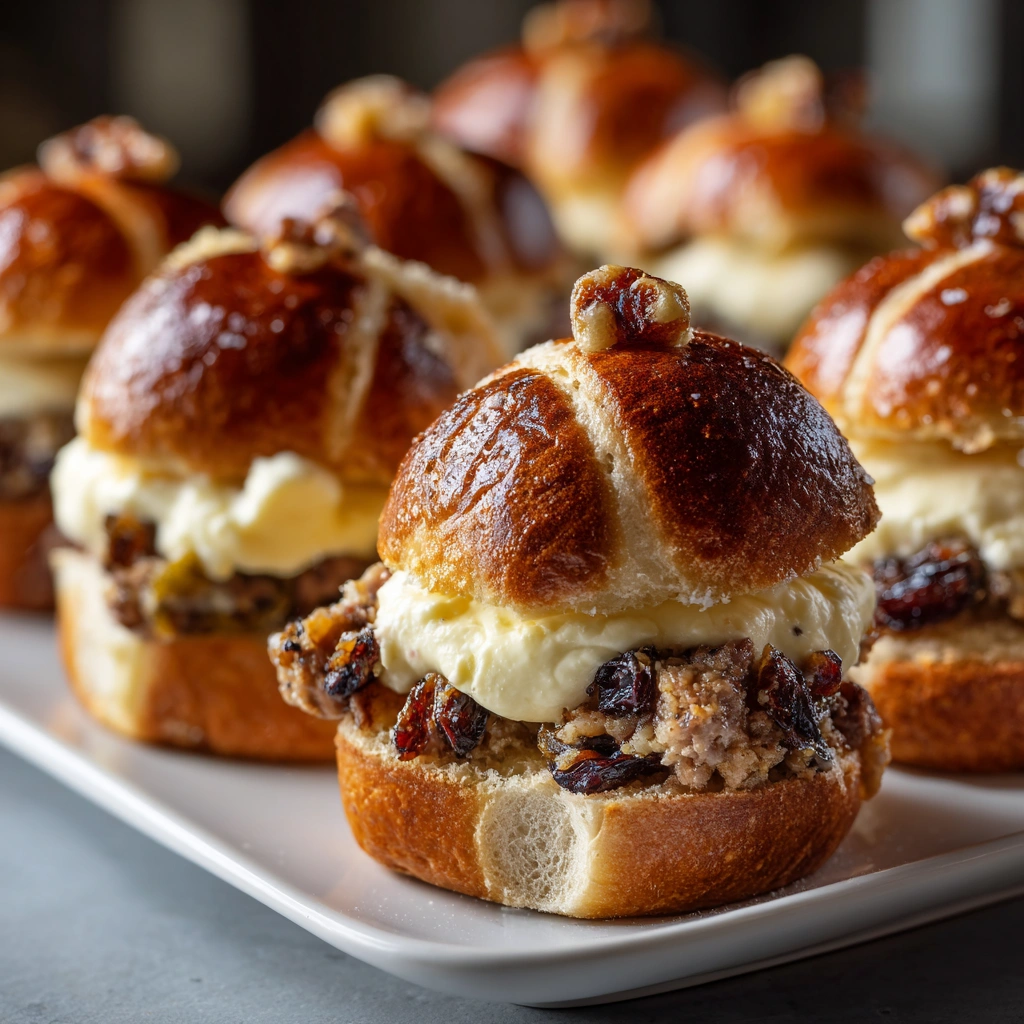 Mini Hot Cross Bun Sandwiches: A Delicious Twist Awaits!