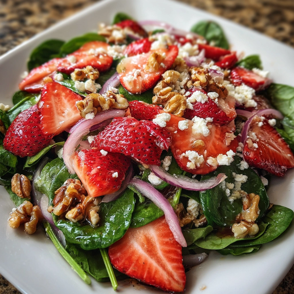 Strawberry Spinach Salad: A Refreshing, Healthy Delight!