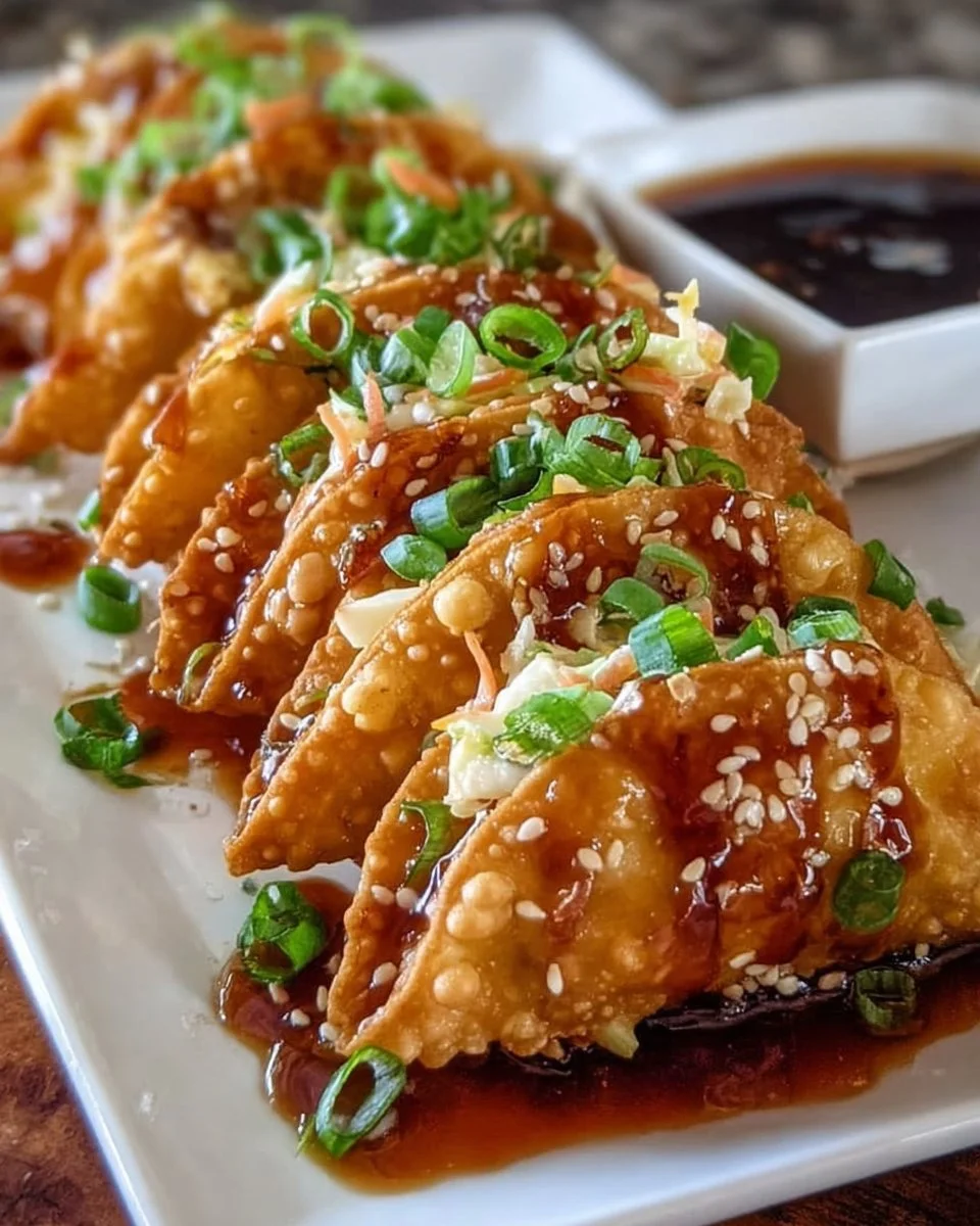 Applebee’s Chicken Wonton Tacos