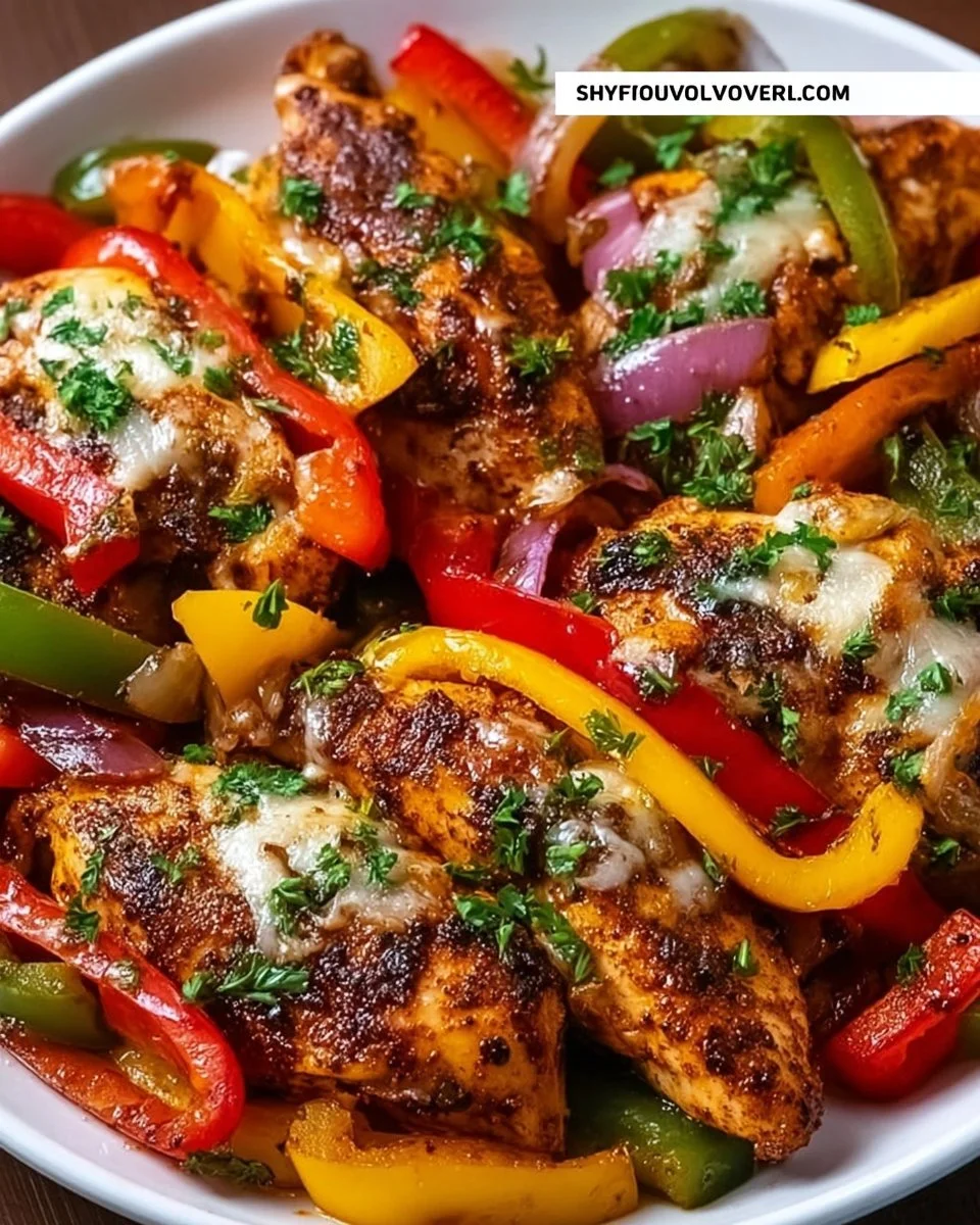 Cajun Chicken with Bell Peppers