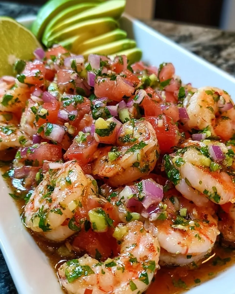 Chili Lime Shrimp Ceviche