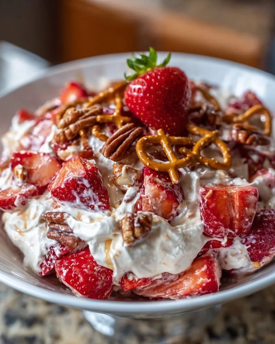 Delightful Strawberry Crack Salad