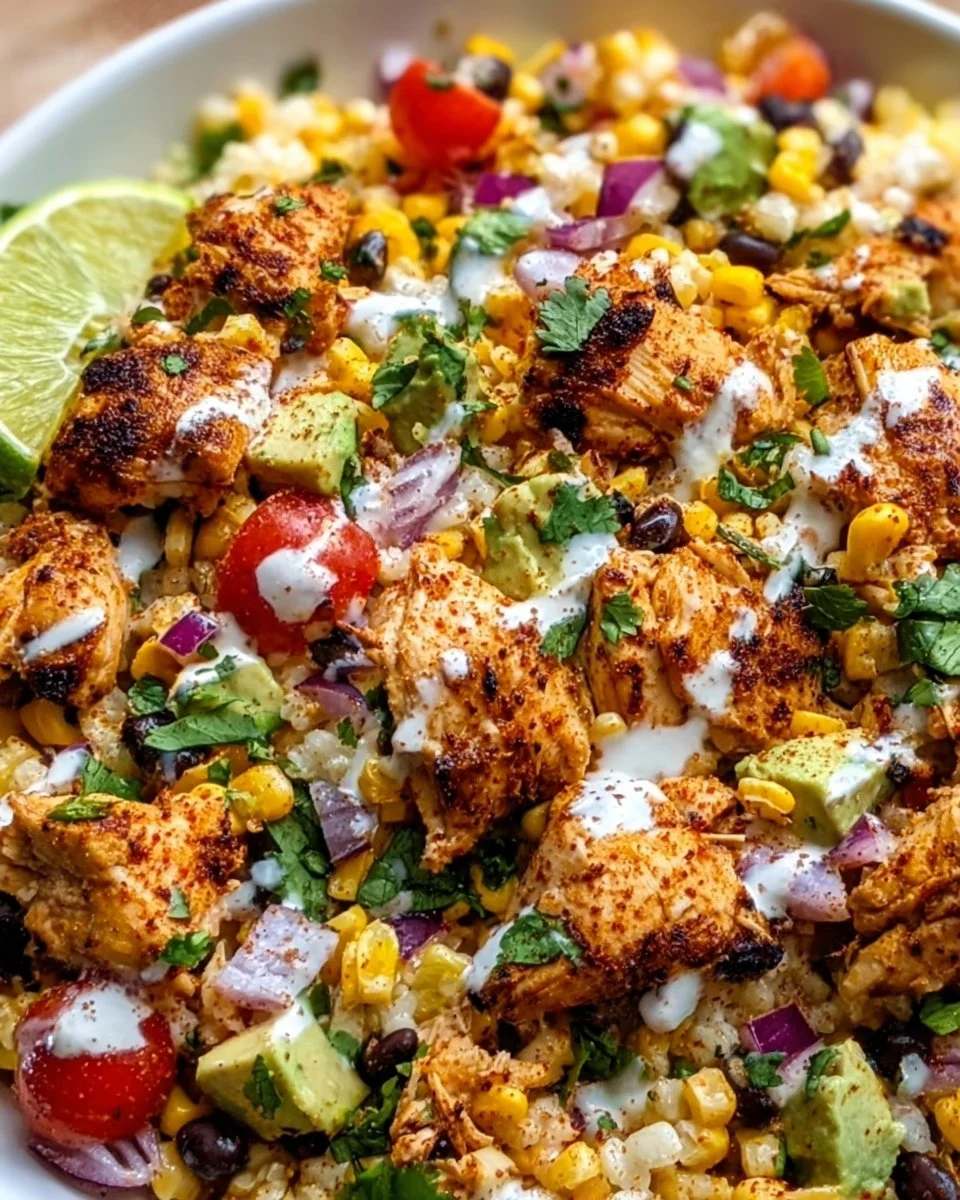 Easy Street Corn Chicken Bowl