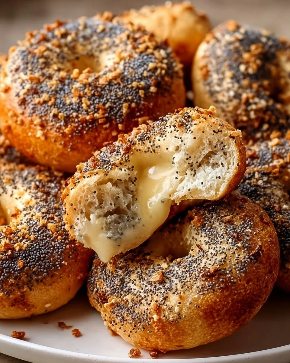 Lemon Poppy Seed Bagels