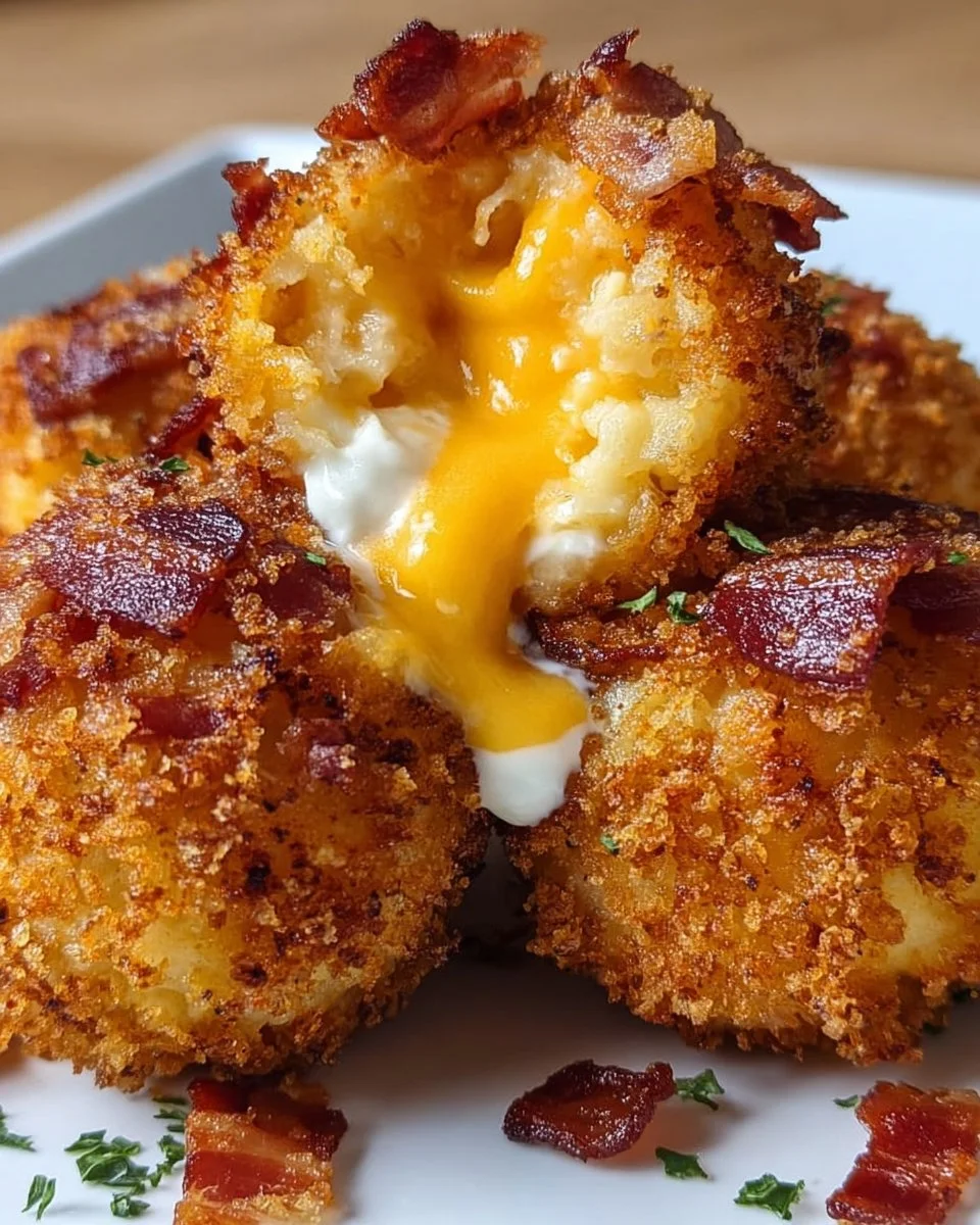 Mashed Potato Bacon Bombs