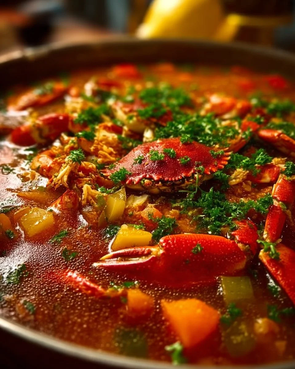 Rich Spicy Coastal Crab Stew