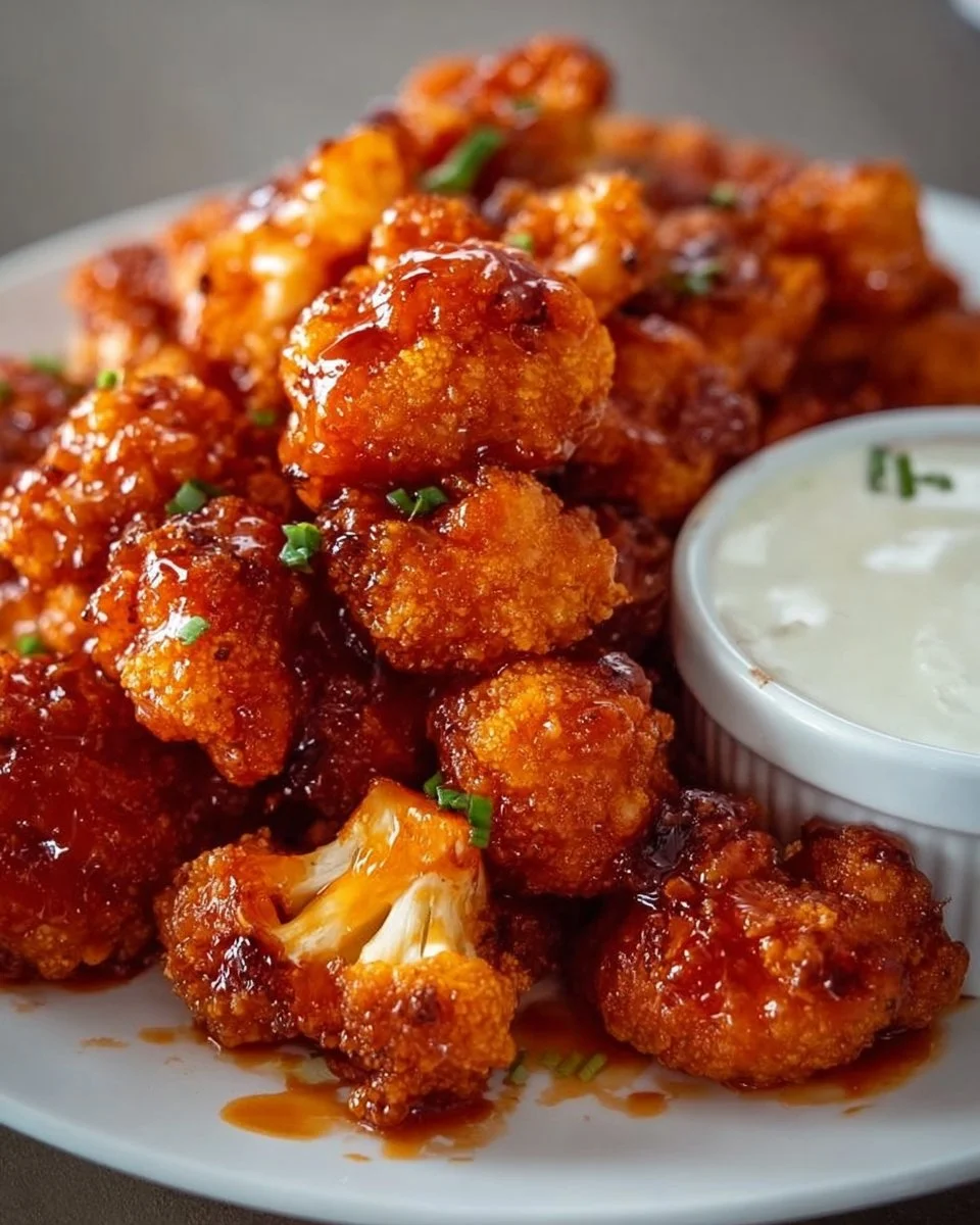 Air Fryer Buffalo Cauliflower Recipe