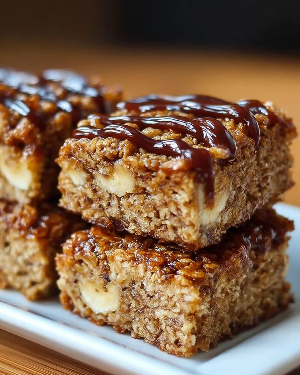 Banana Oatmeal Bars