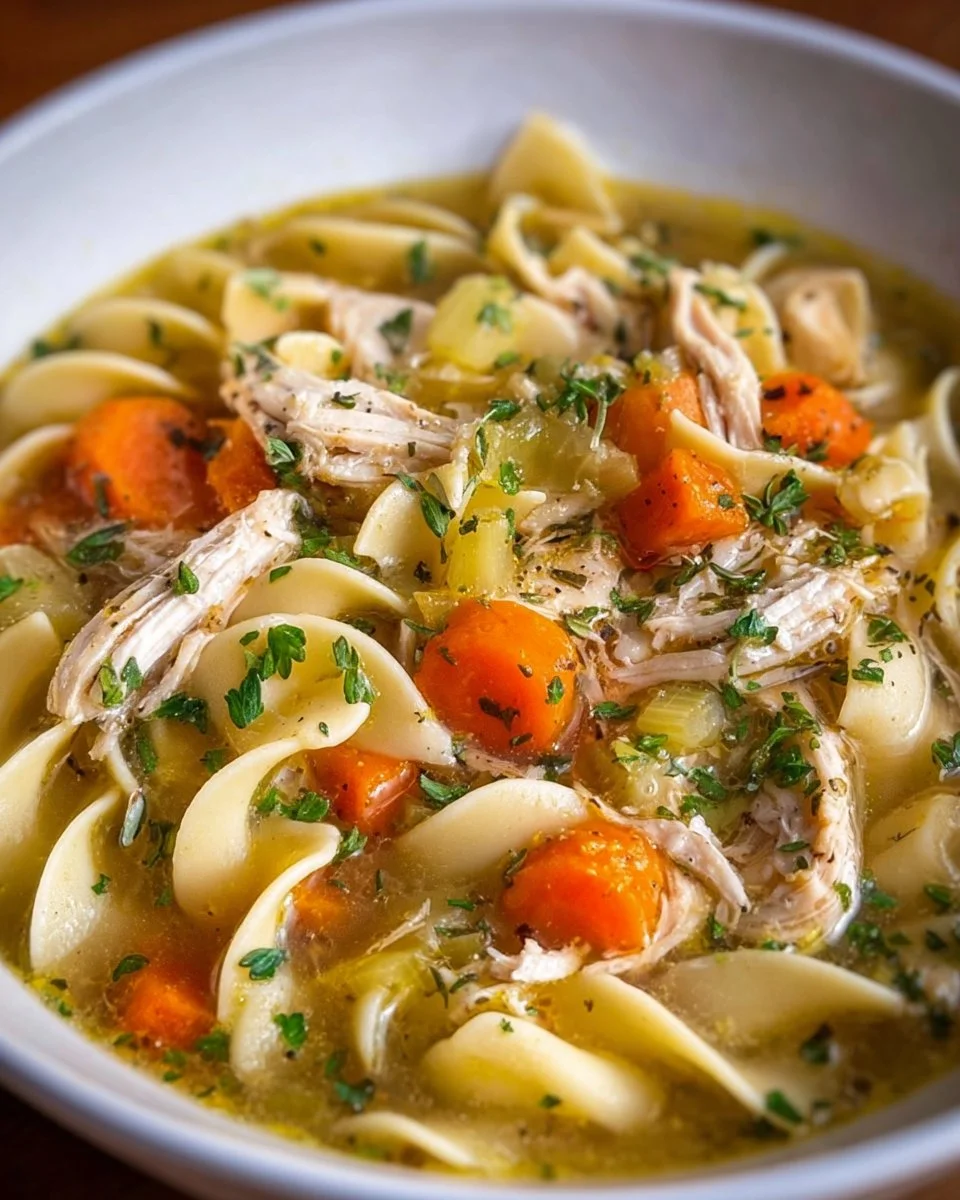 Best Turkey Noodle Soup