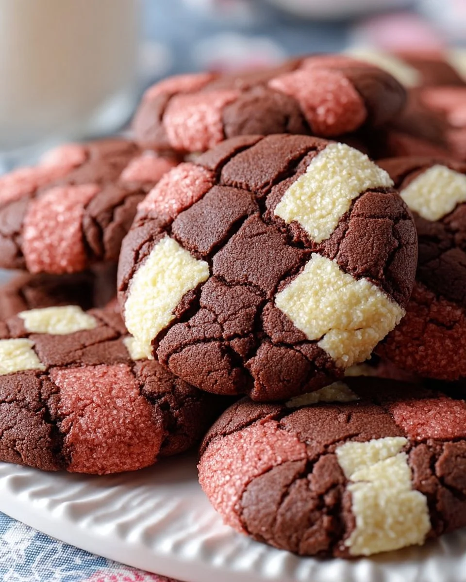 Checkered Cookies