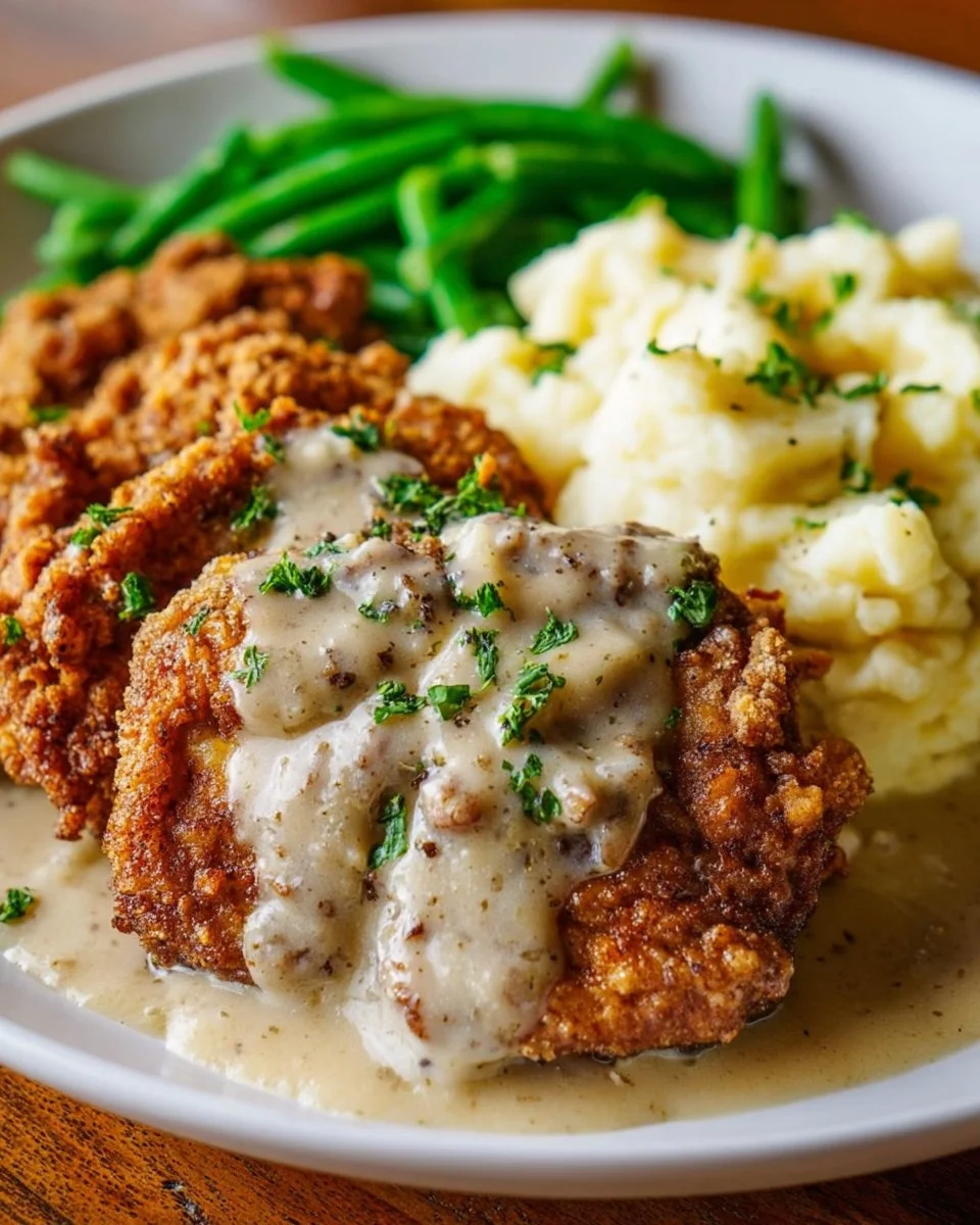 Chicken Fried Steak with Country Gravy