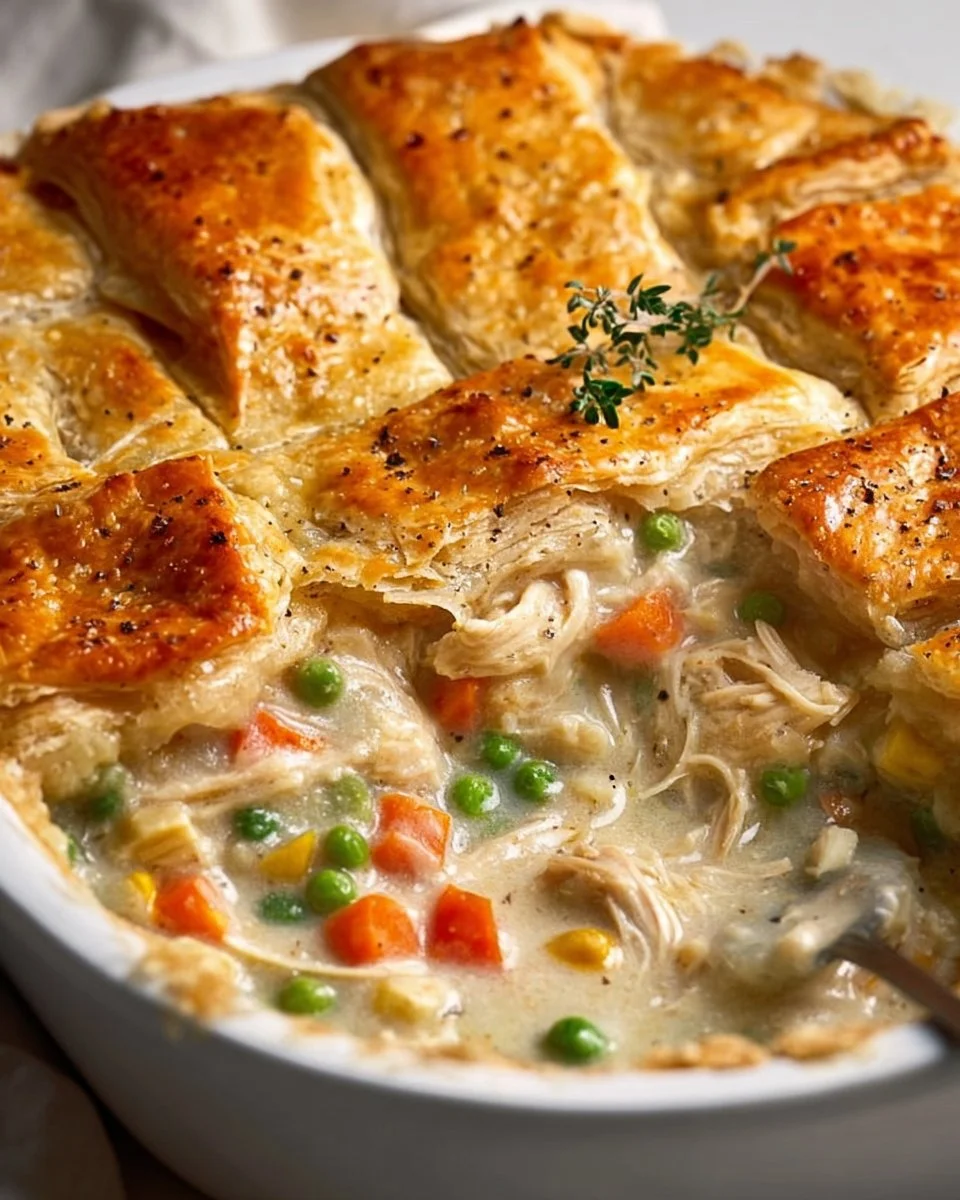 Chicken Pot Pie Casserole