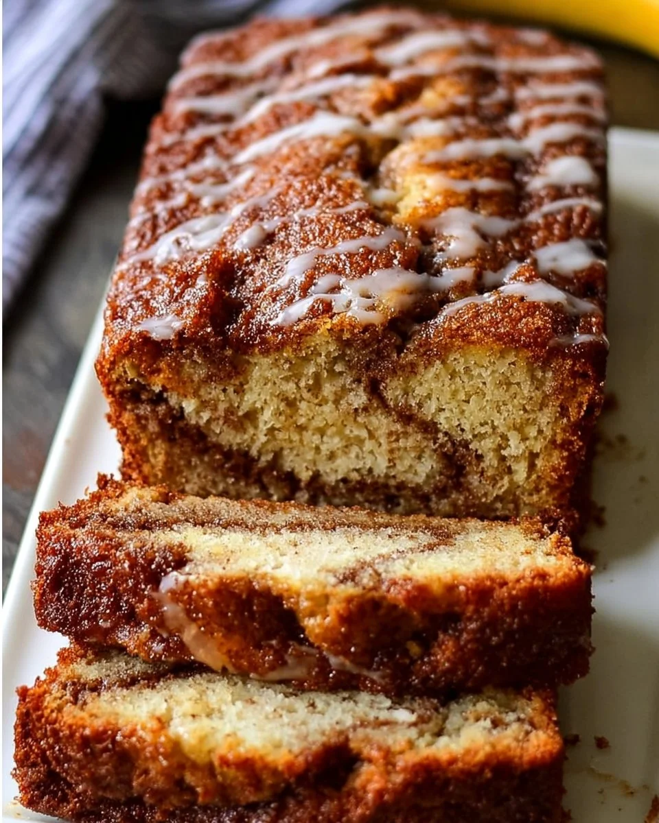 Cinnamon Swirl Banana Bread