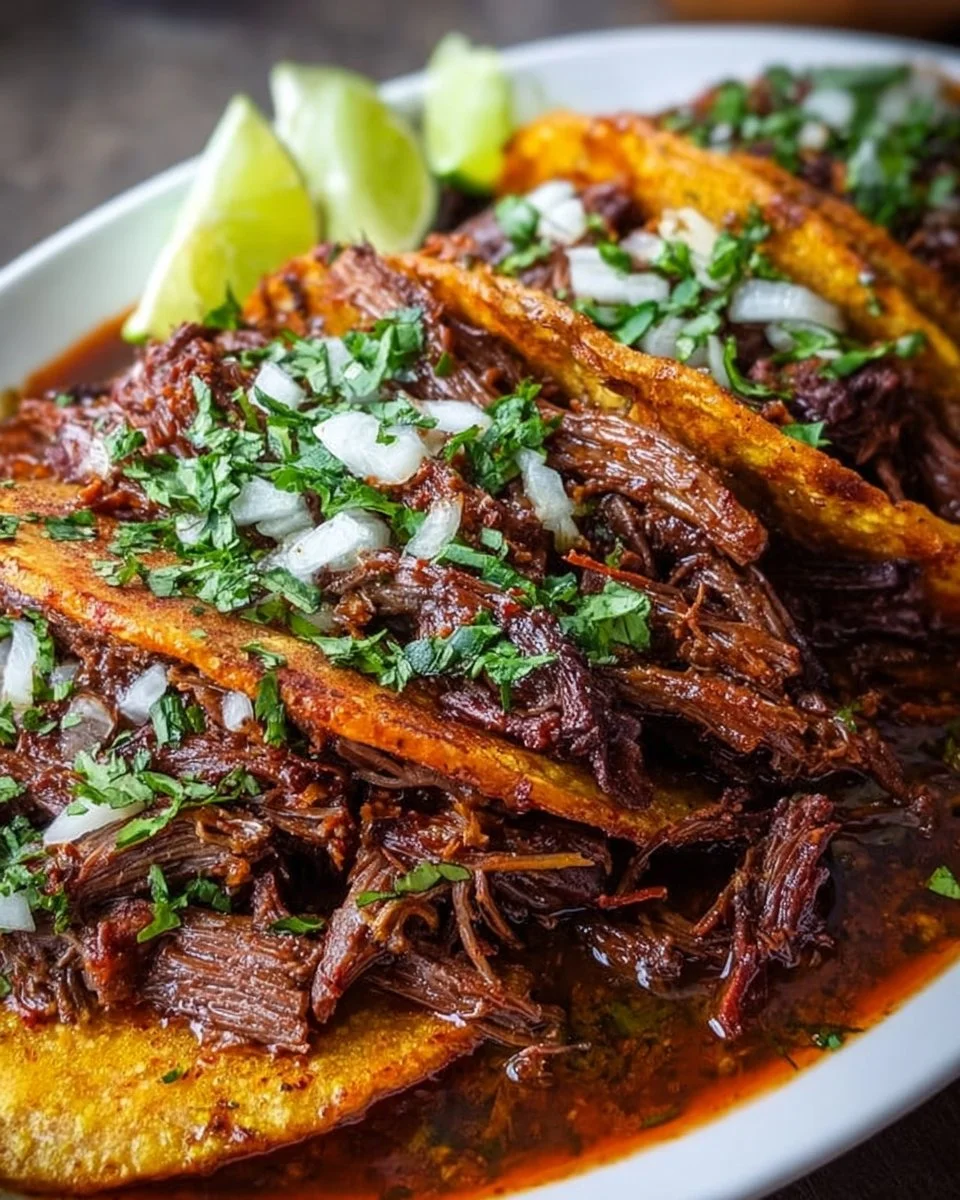 Crock Pot Birria Tacos