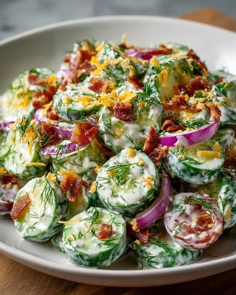 Cucumber Ranch Crack Salad