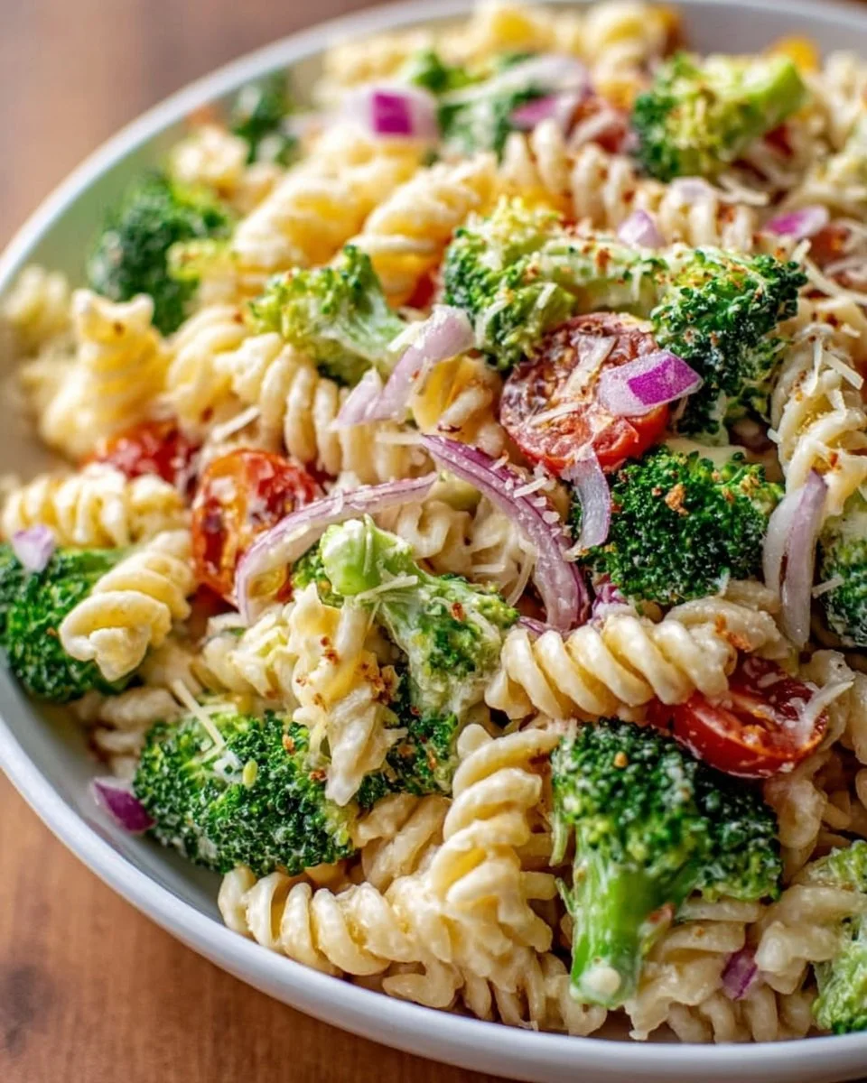 Fresh Broccoli Pasta Salad
