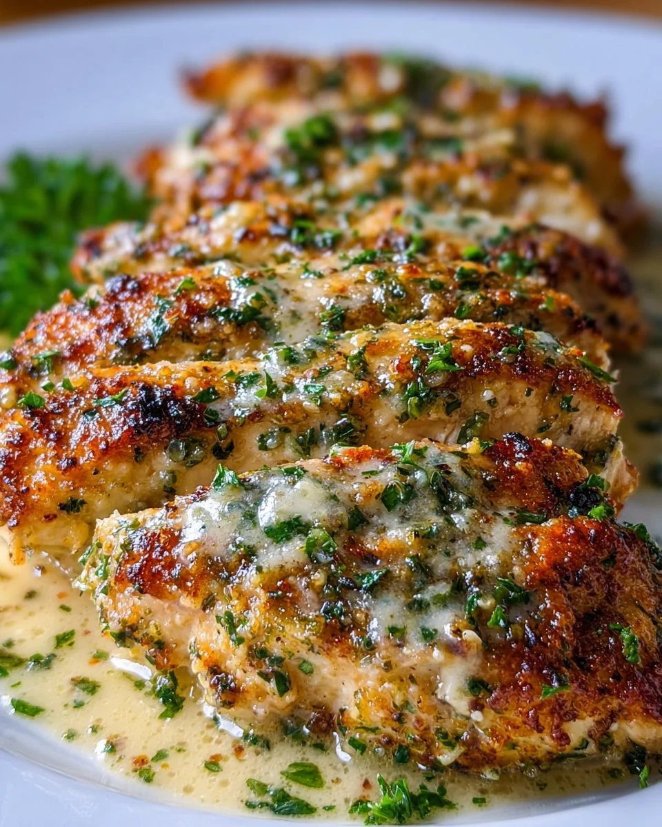 Juicy Garlic Parmesan Chicken
