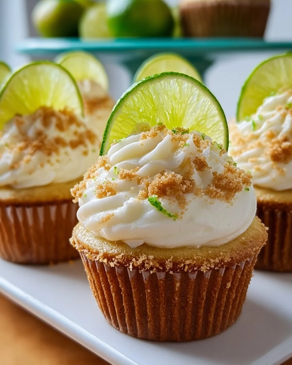Key Lime Pie Cupcakes