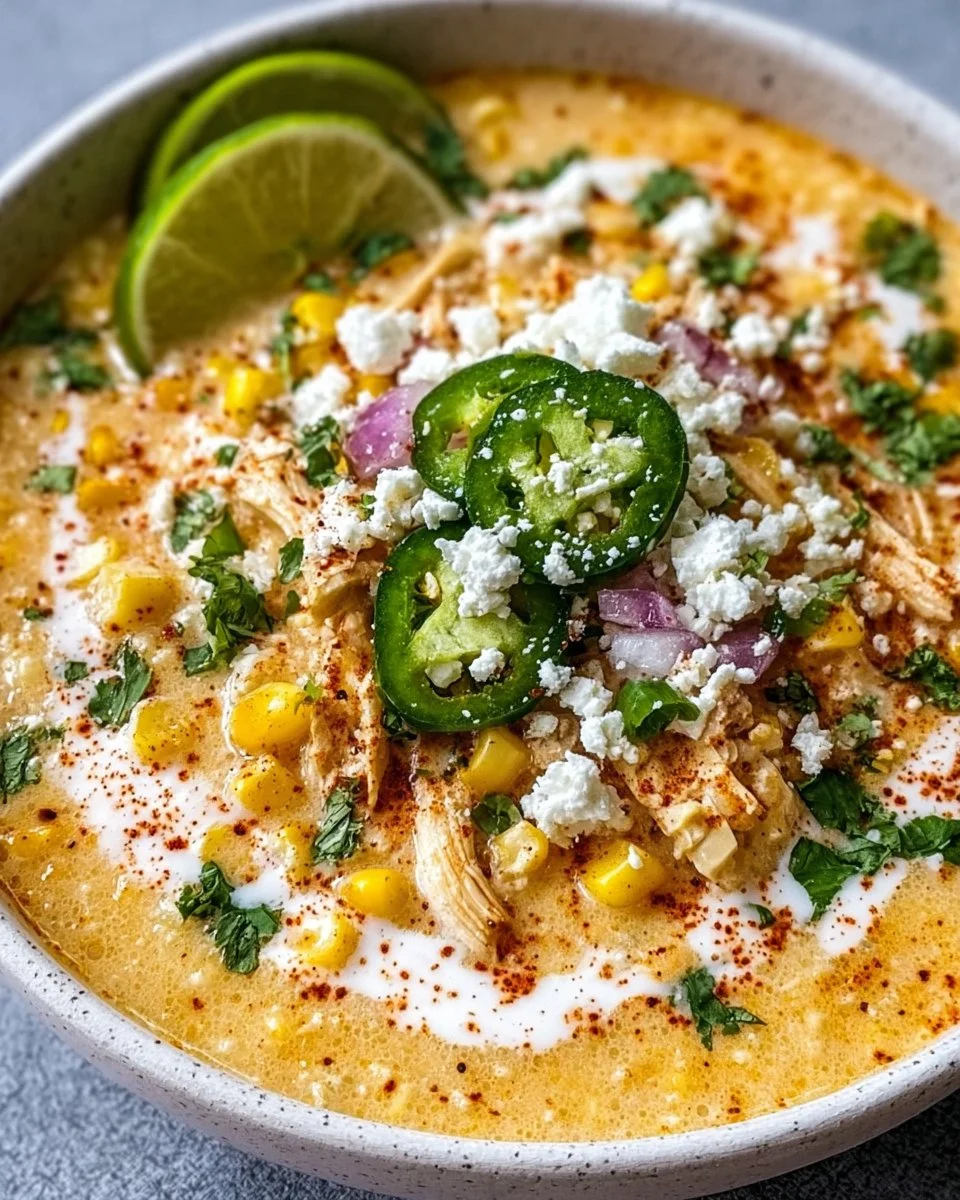 Mexican Street Corn Soup