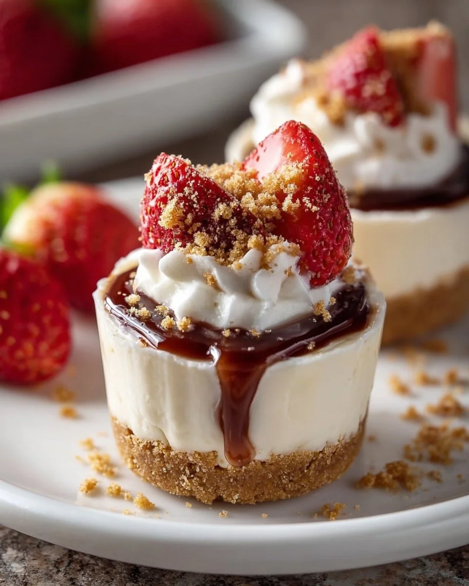 No Bake Cheesecake Cups