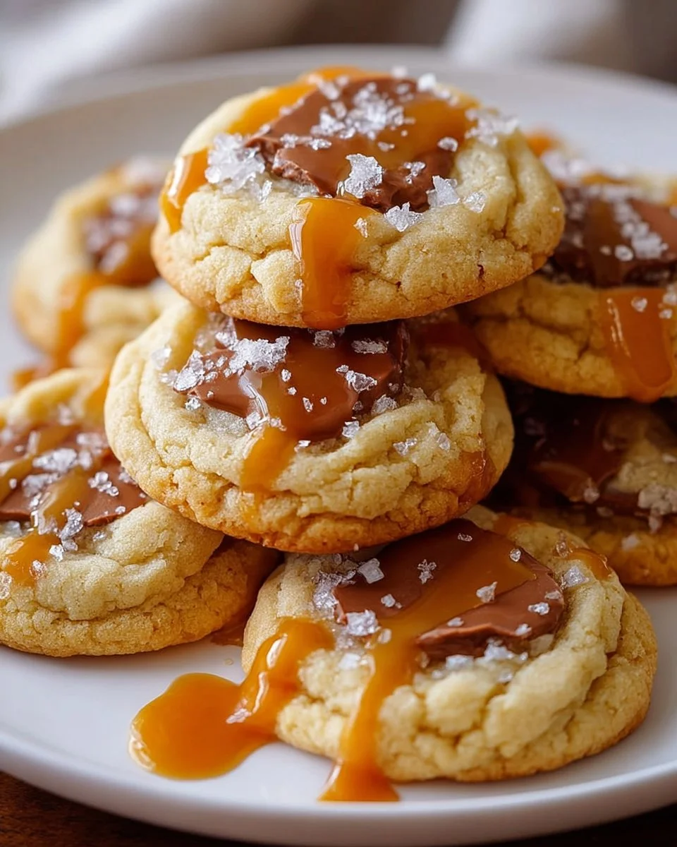 Salted Caramel Cookies