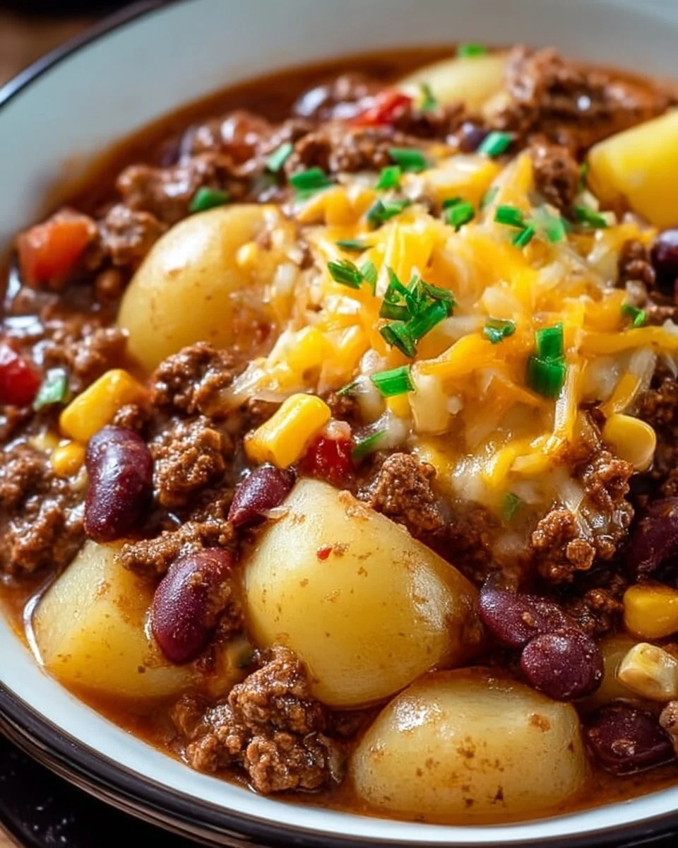 Slow Cooker Cowboy Casserole