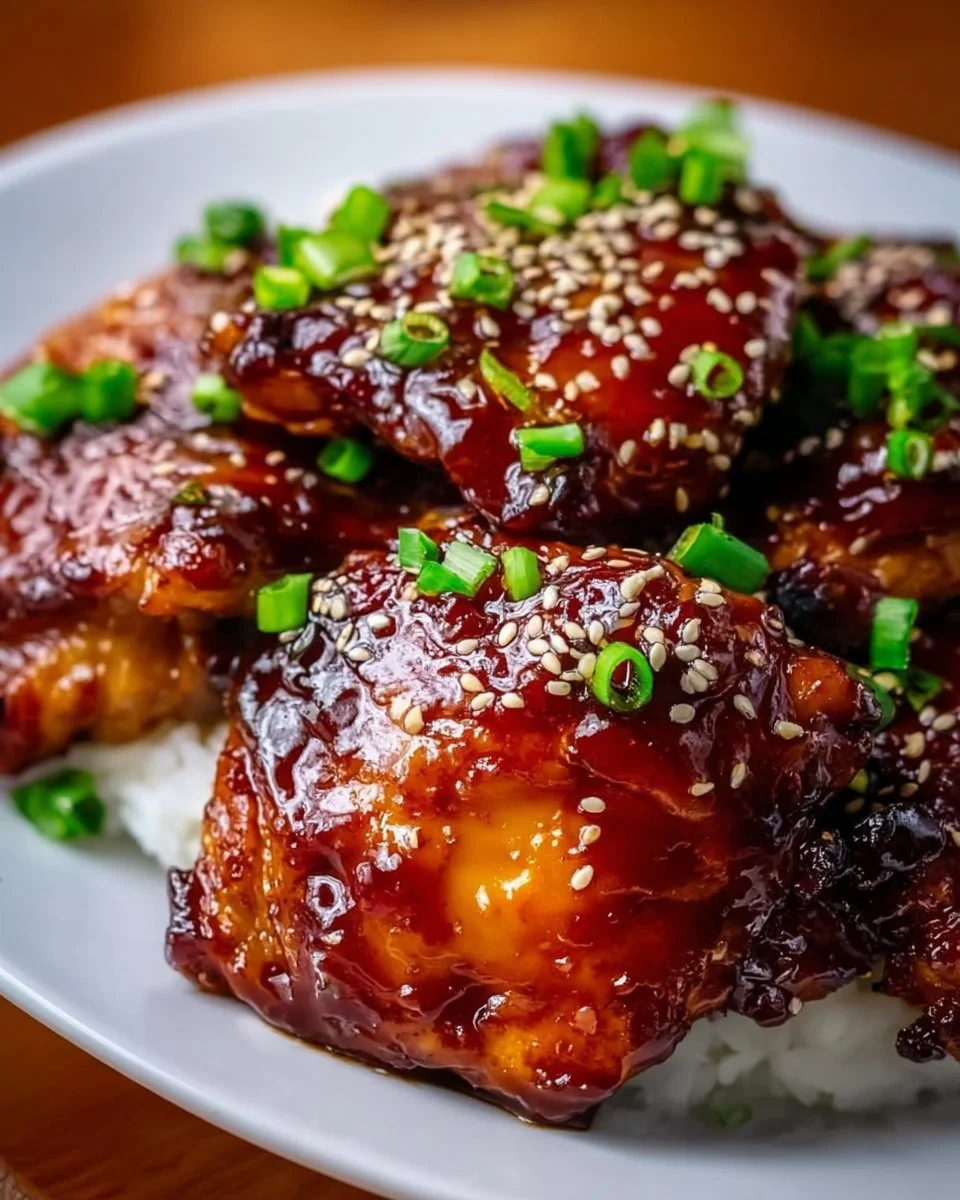 Slow Cooker Honey Garlic Chicken