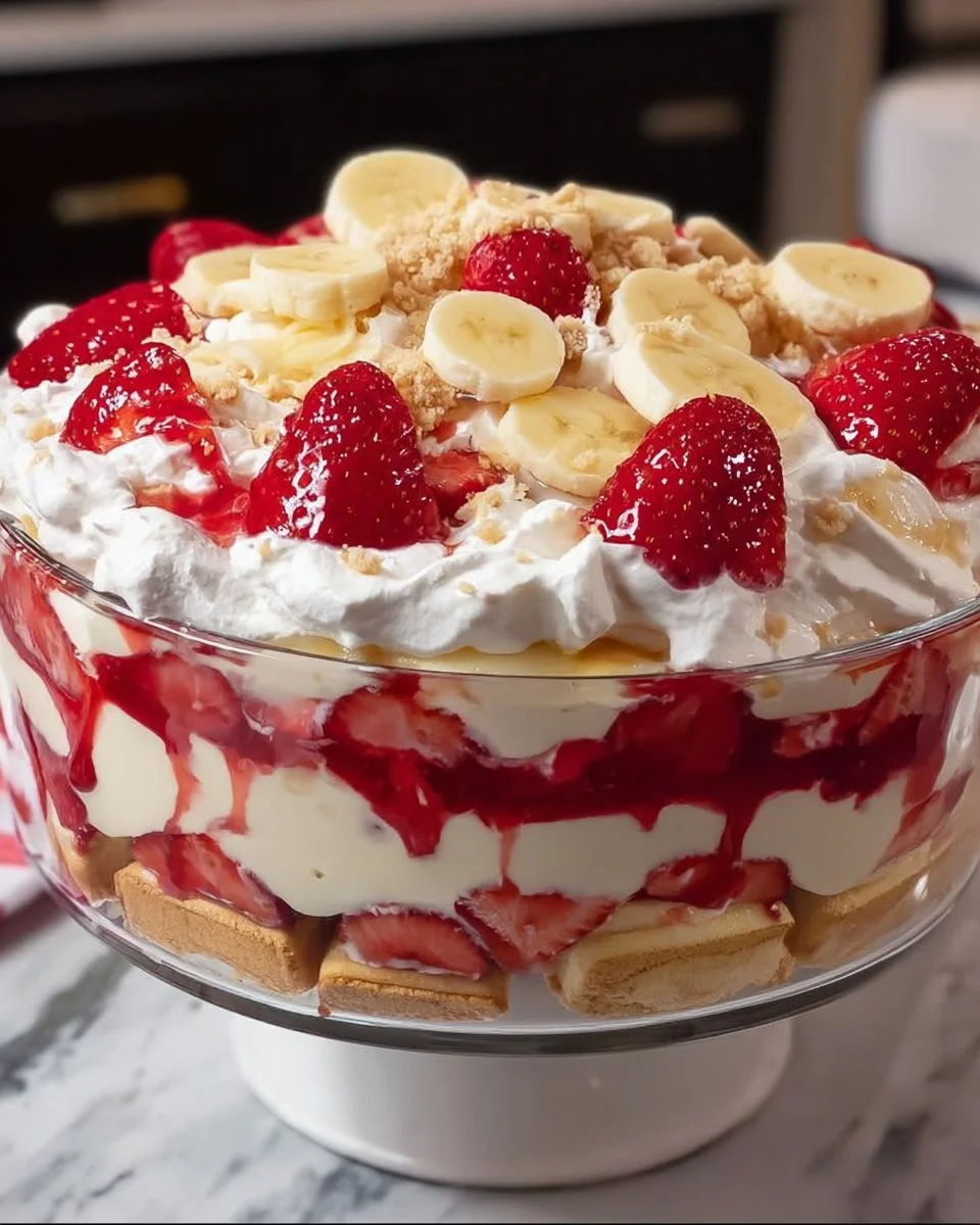 Strawberry Banana Pudding Dream