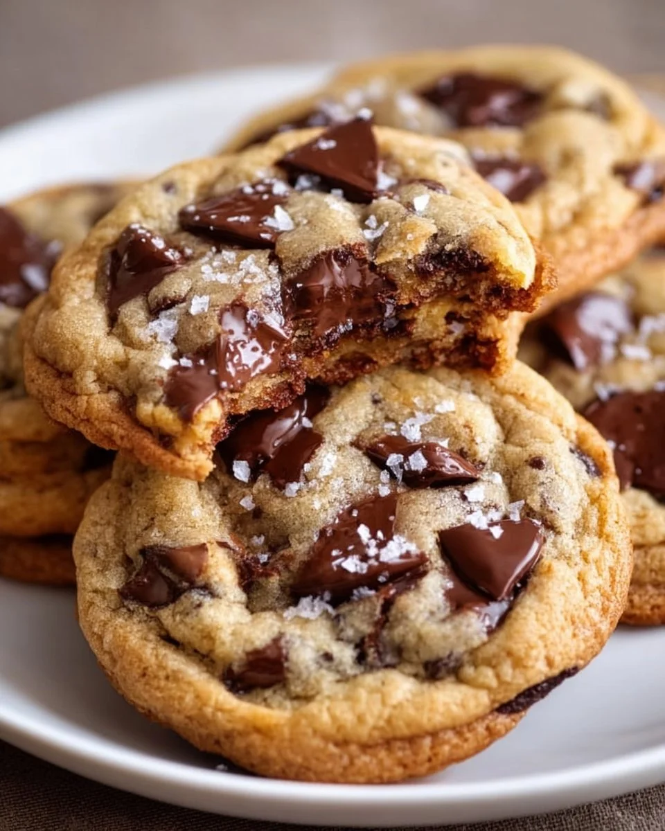 Ultimate Bakery Style Chewy Chocolate Chip Cookies: Soft Centers &amp; Crispy Edges