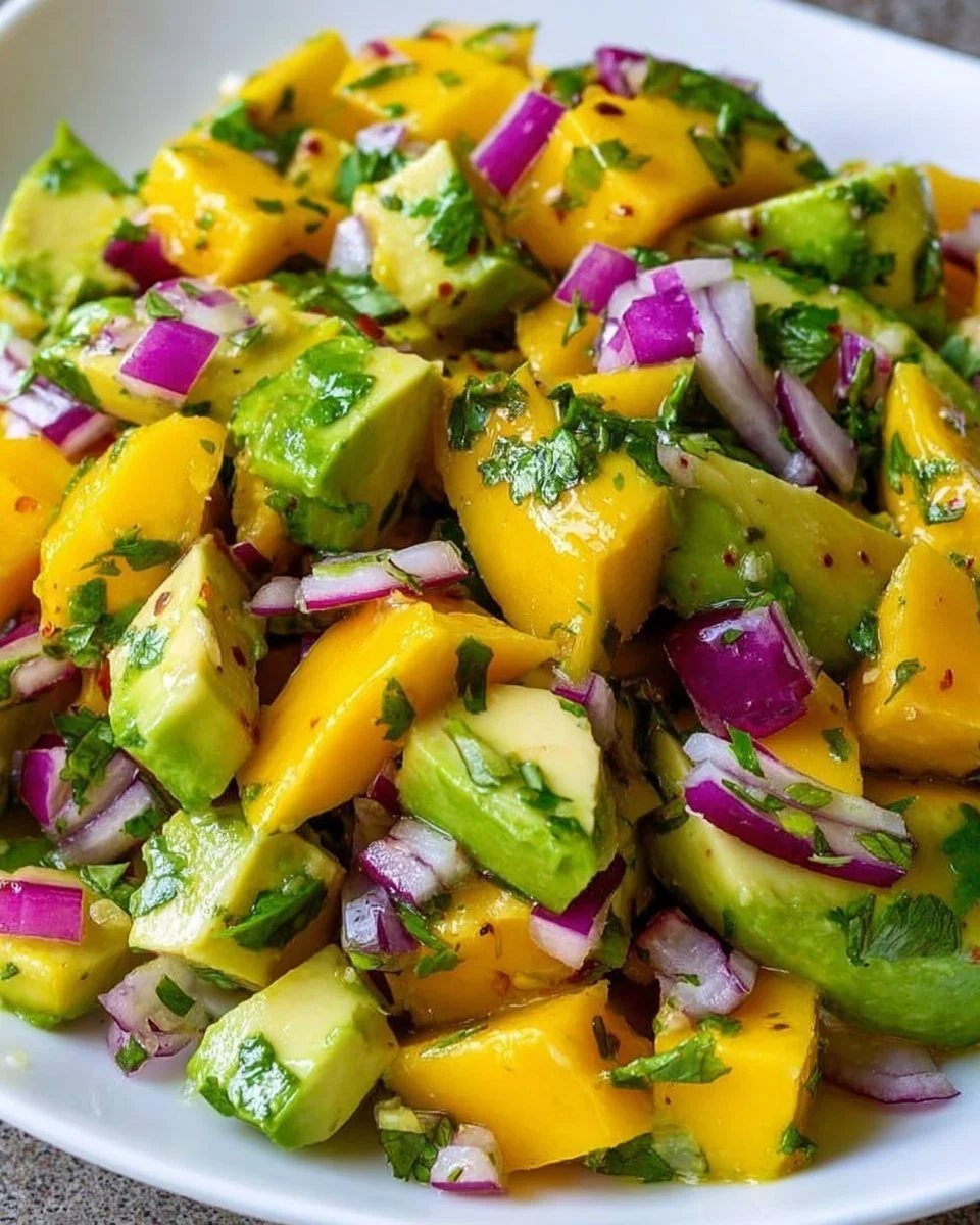 Avocado Mango Salad