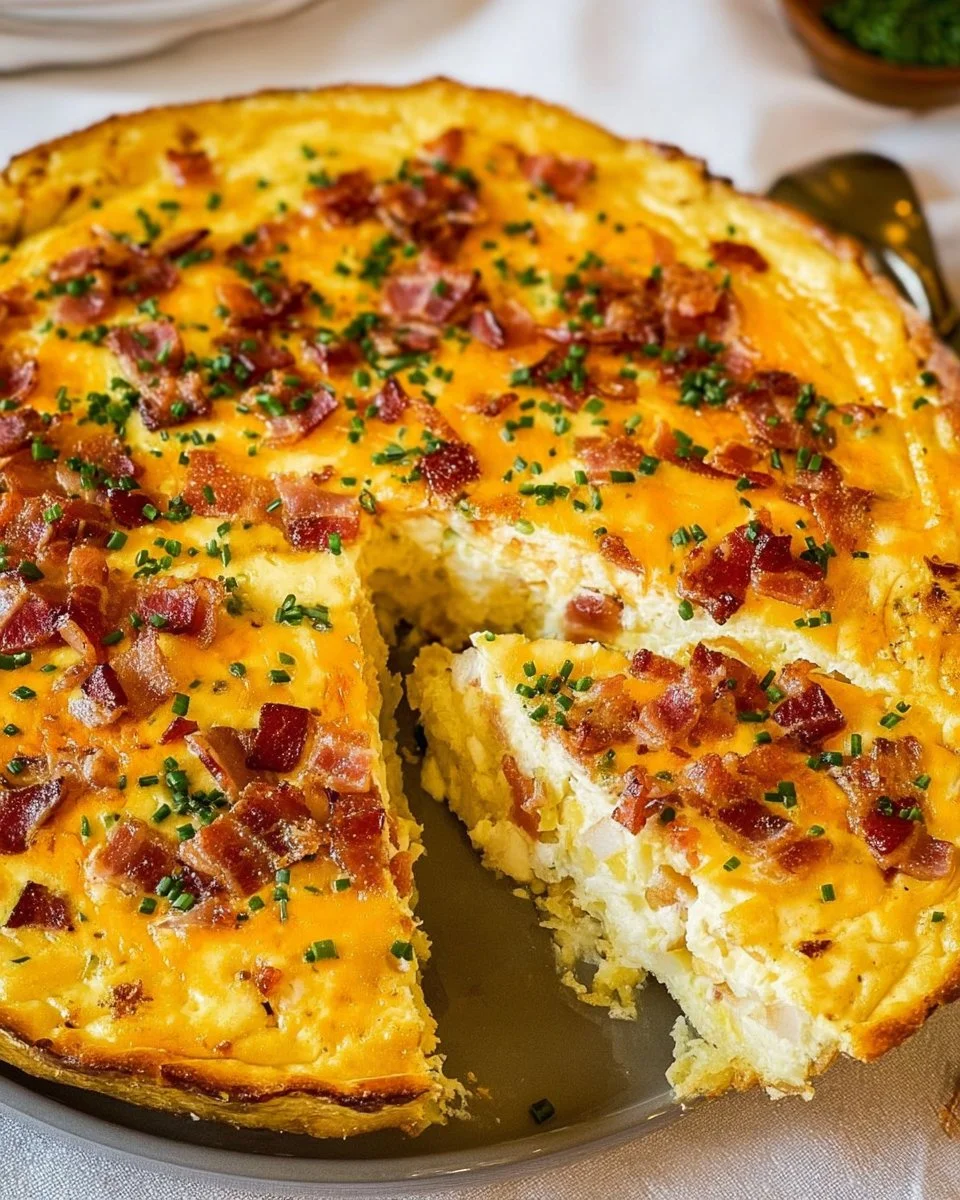 Bacon Cheddar Quiche
