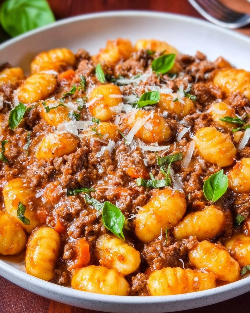 Bolognese Gnocchi