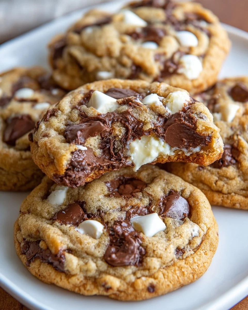Chocolate Chip Cookies with Cream Cheese