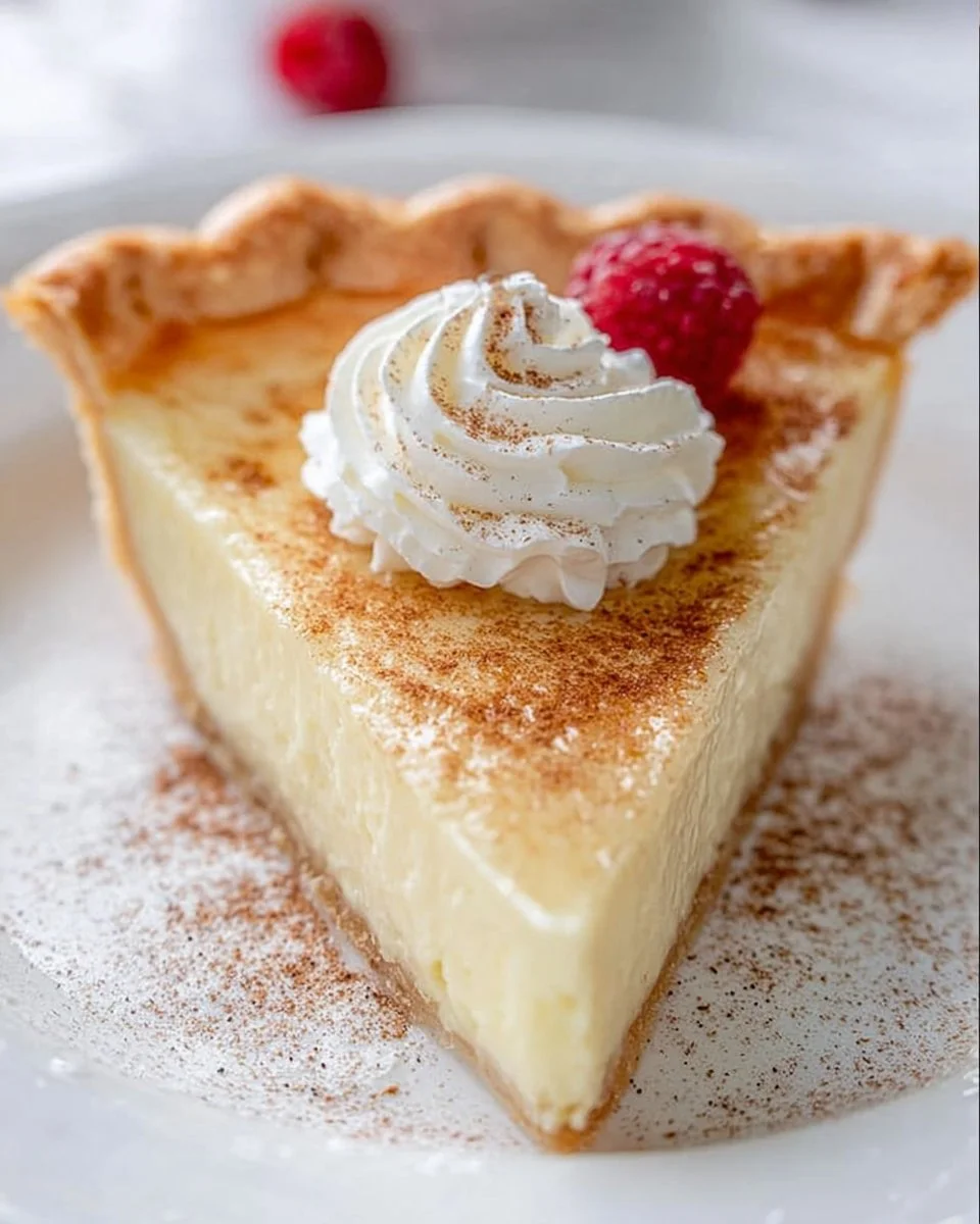Classic Sugar Cream Pie
