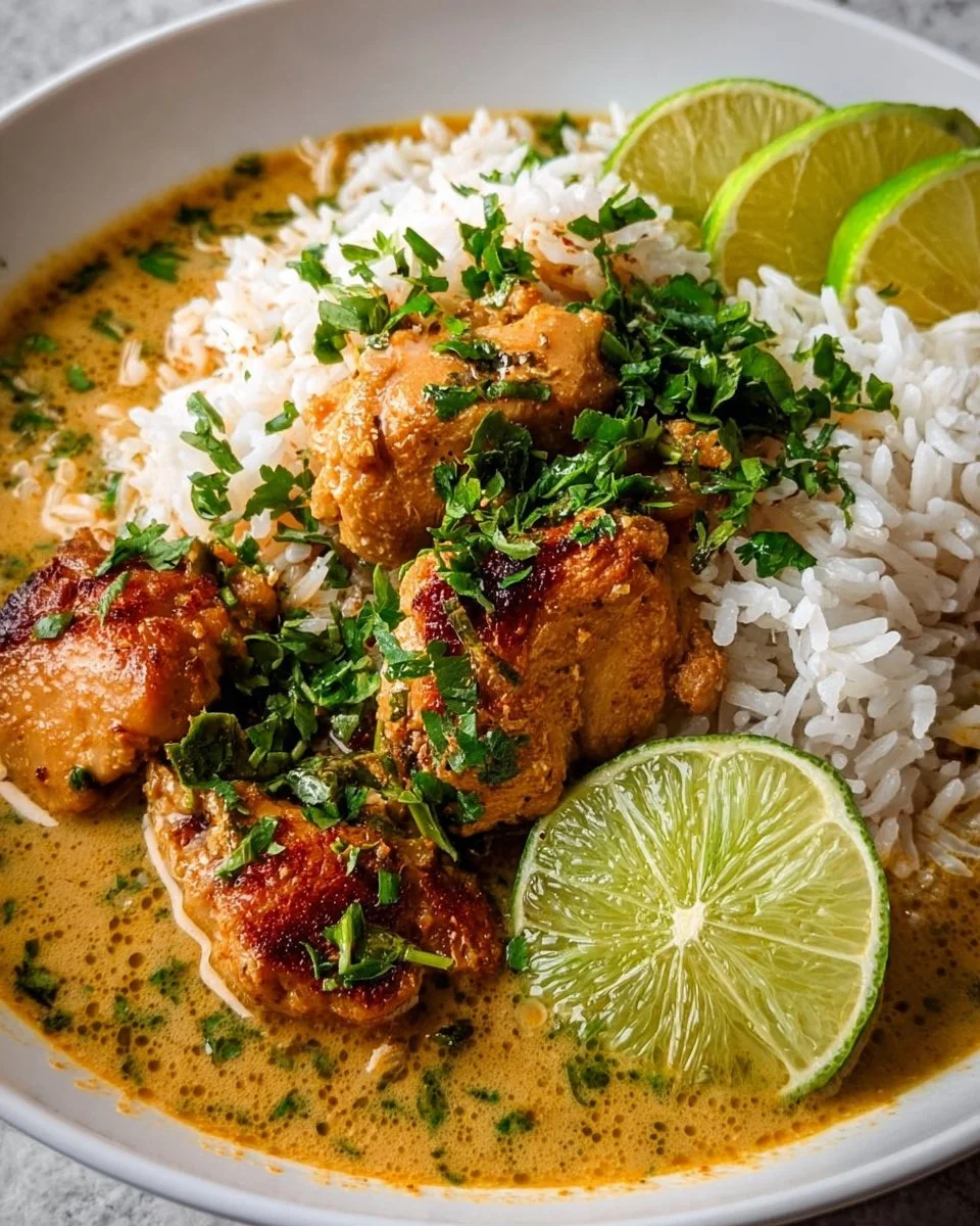 Coconut Chicken Brothy Rice
