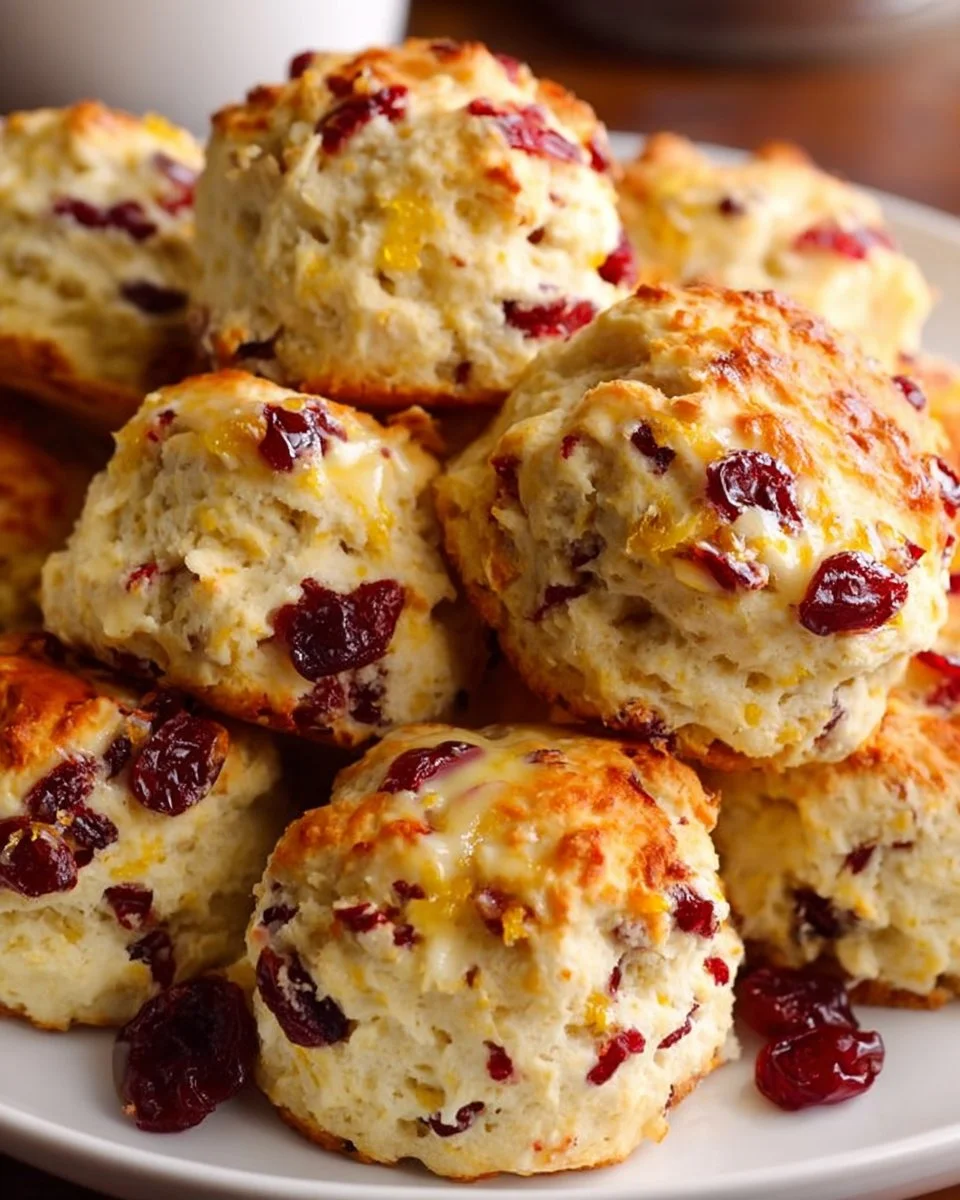 Cranberry Orange Scones