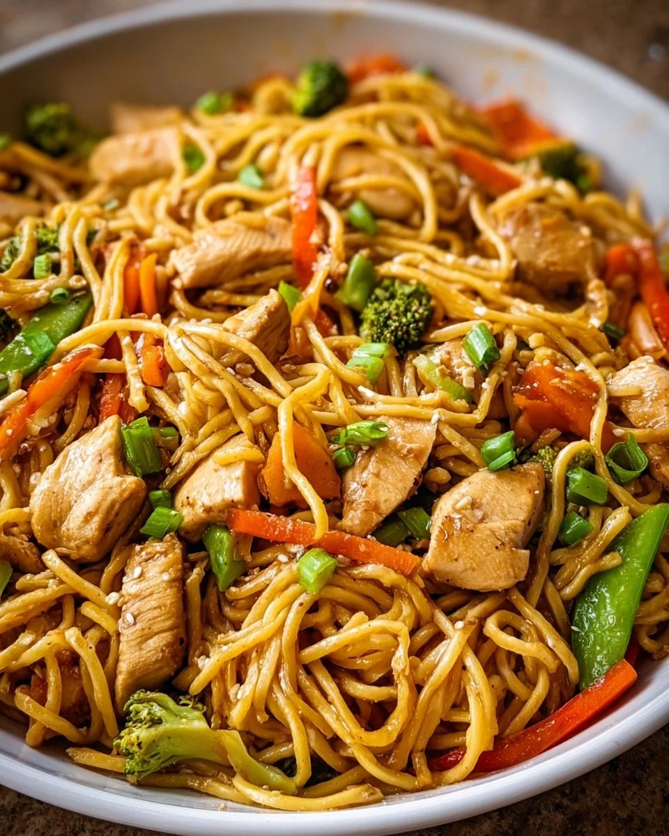 Easy Chicken Lo Mein