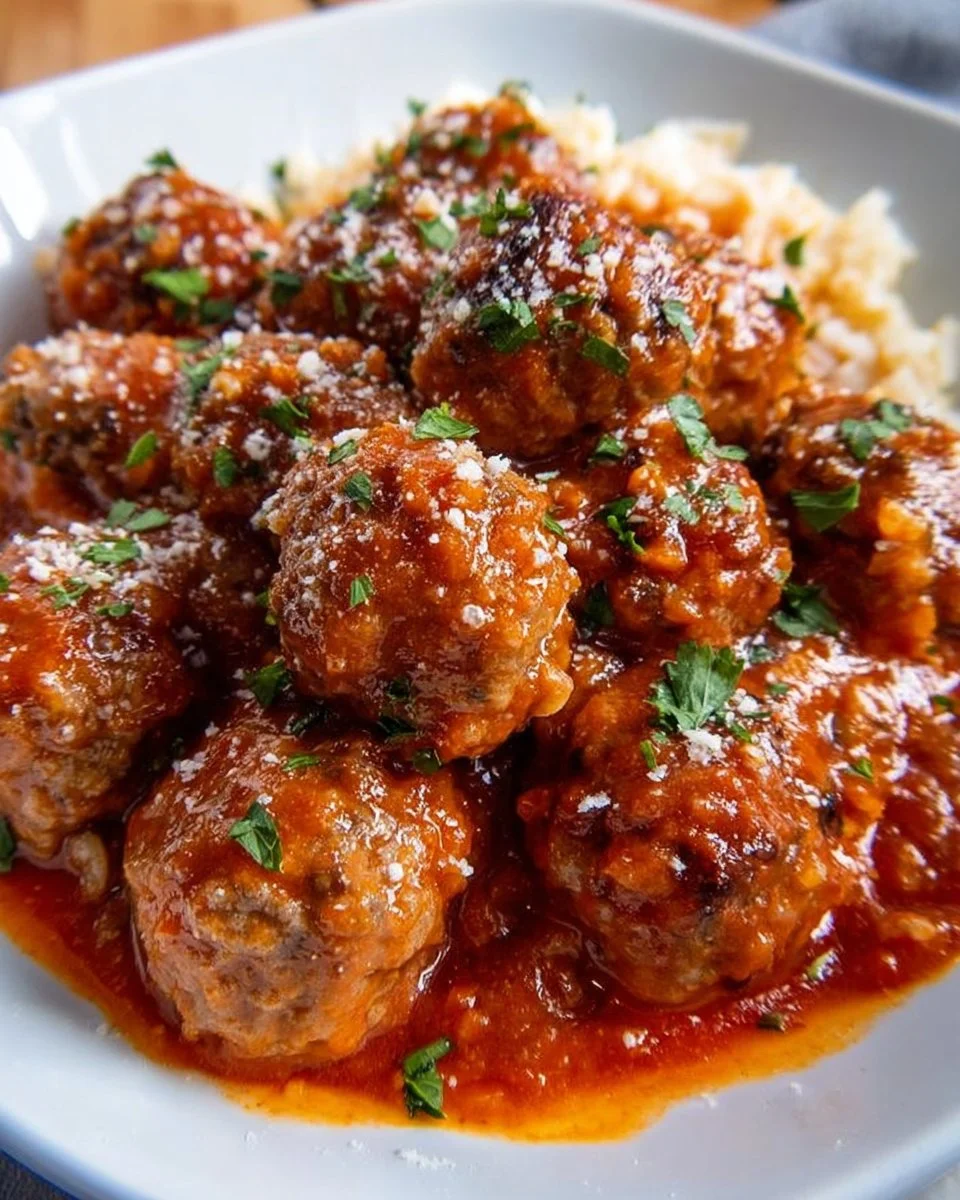 Easy Porcupine Meatballs