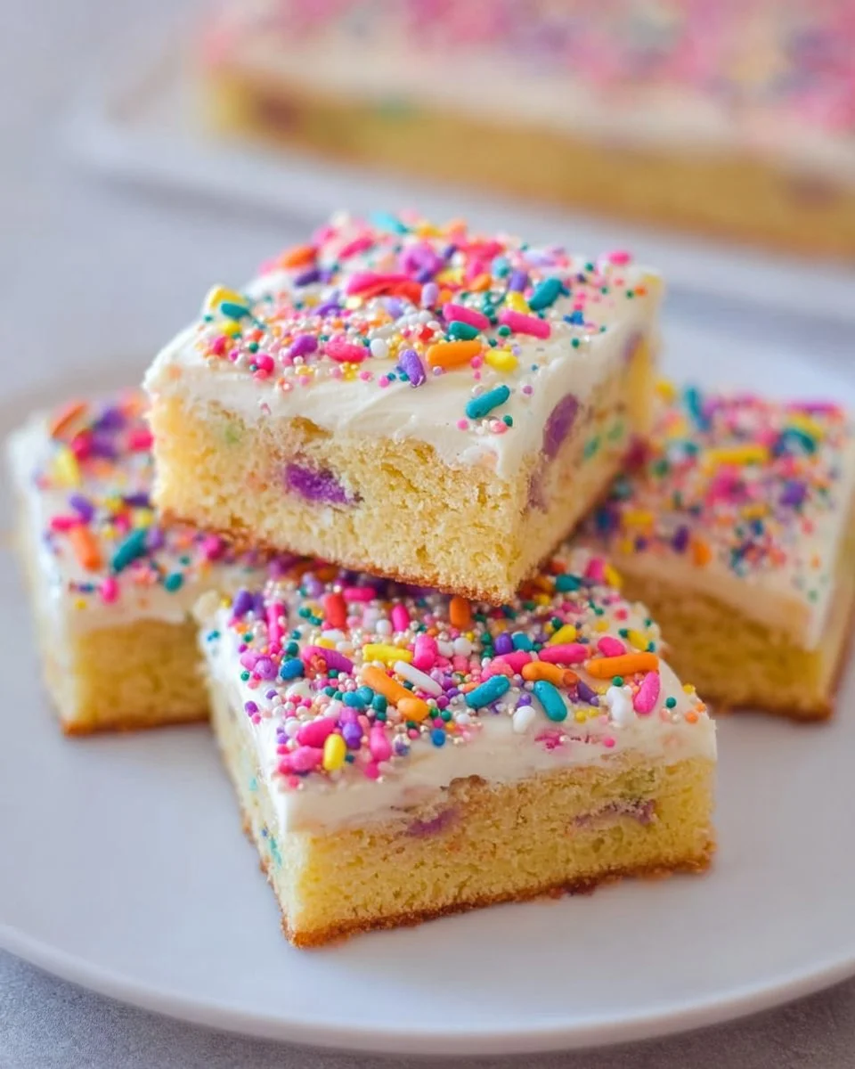 Frosted Sugar Cookie Bars
