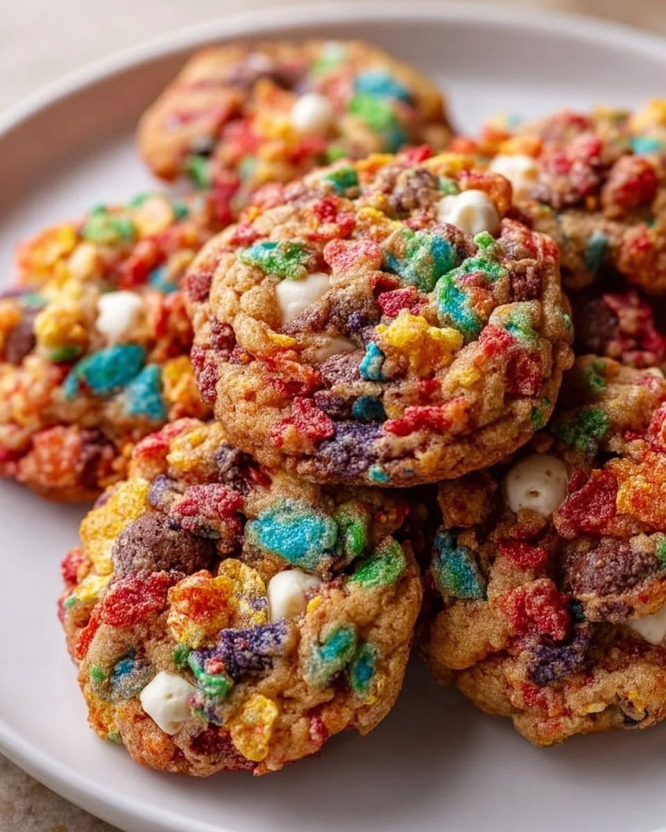 Fruity Pebbles Cookies