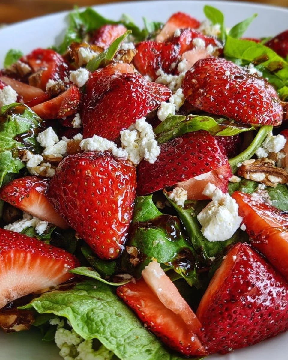 Grandma’s Strawberry Feta Salad
