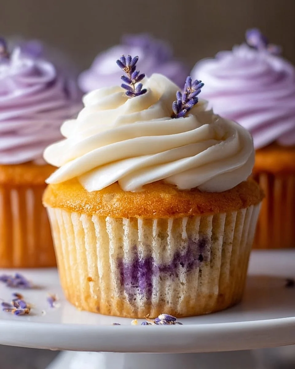 Lavender Honey Cupcakes