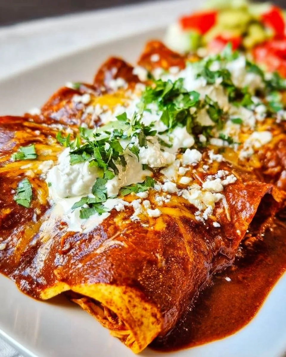 Mexican Mole Enchiladas