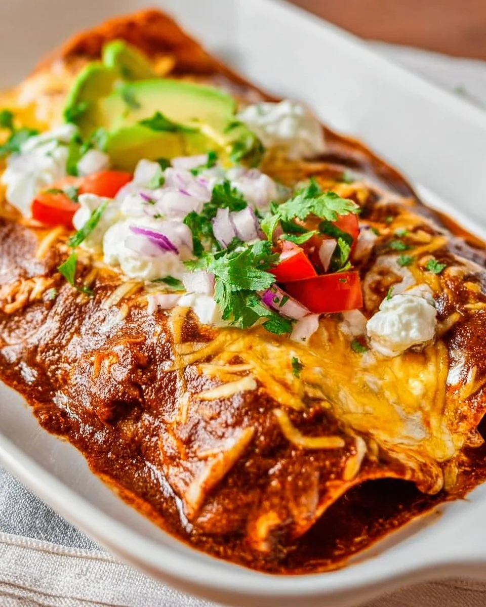 Mexican Mole Enchiladas
