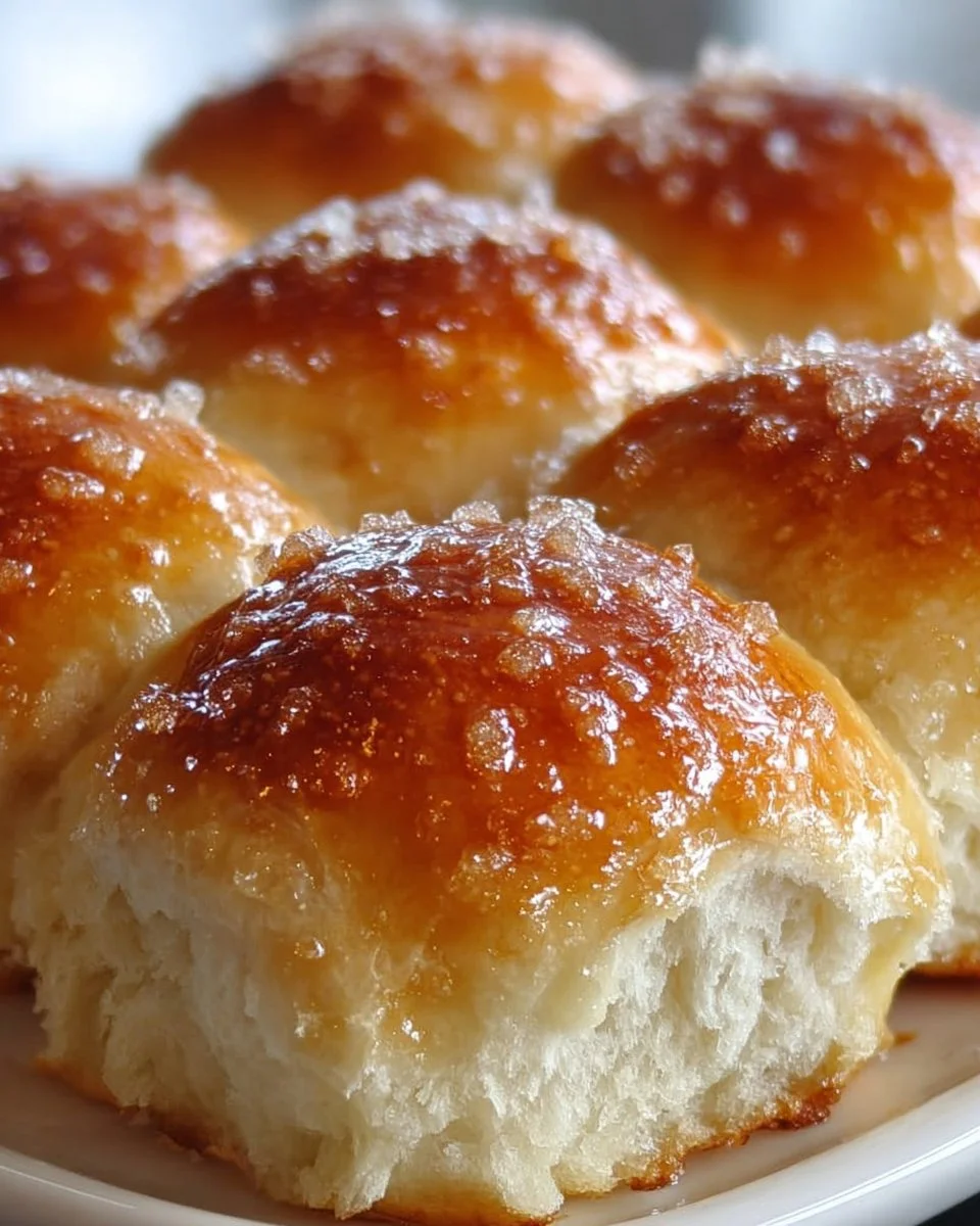 No-Knead Buttermilk Dinner Rolls