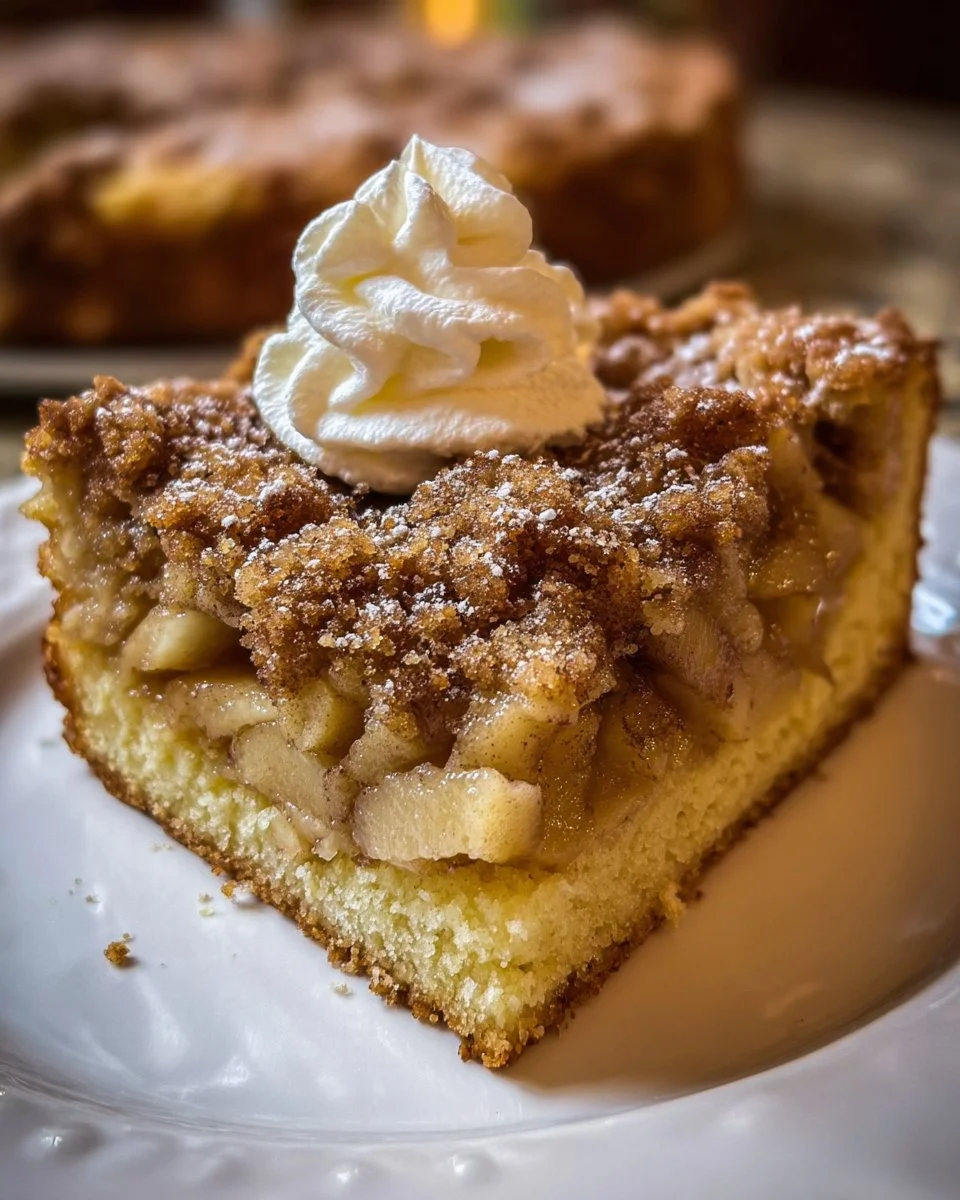 Apple Crisp Coffee Cake
