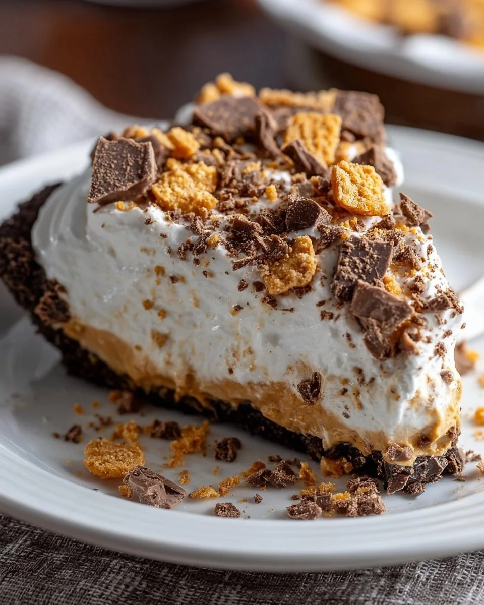 Butterfinger Pie