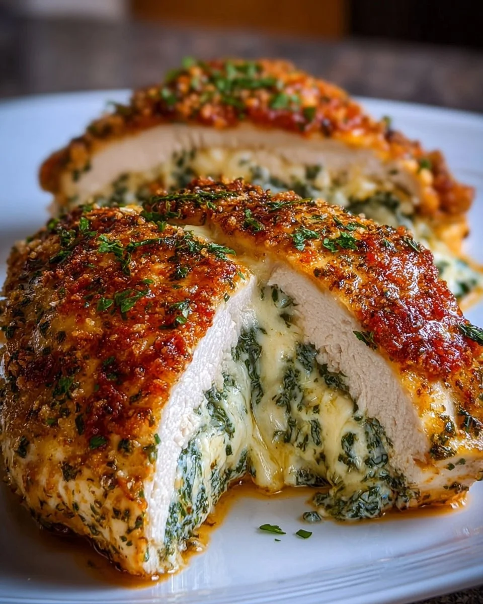 Cheesy Stuffed Chicken